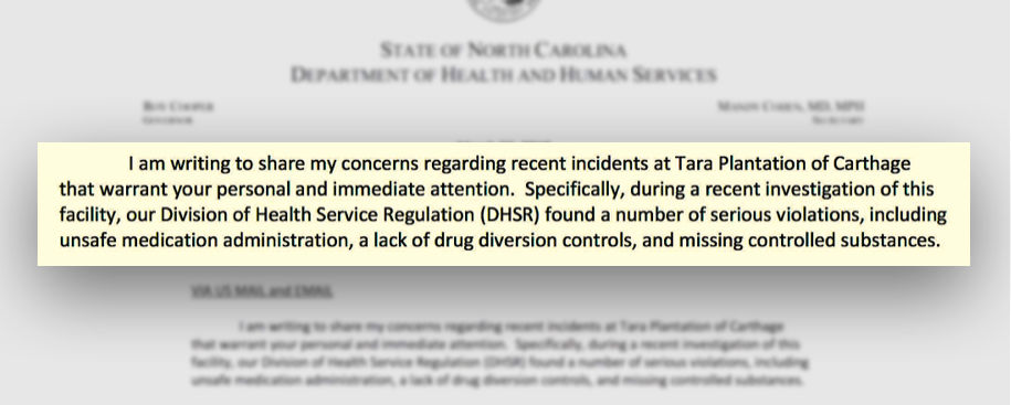 Letter to Kathy Huffman